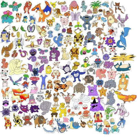 all original 151 pokemon quiz.